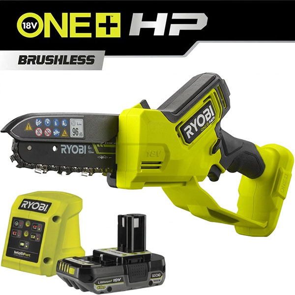 Ryobi Motosega a Batteria 18V Barra da CM15 MOD. RY18PSX15A-120 - RYOBI
